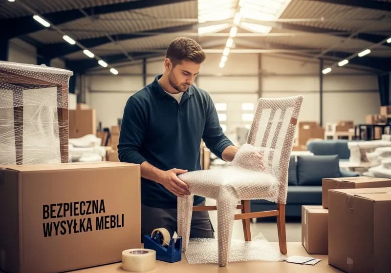 Jak wysłać krzesło kurierem bez ryzyka uszkodzeń i wysokich kosztów