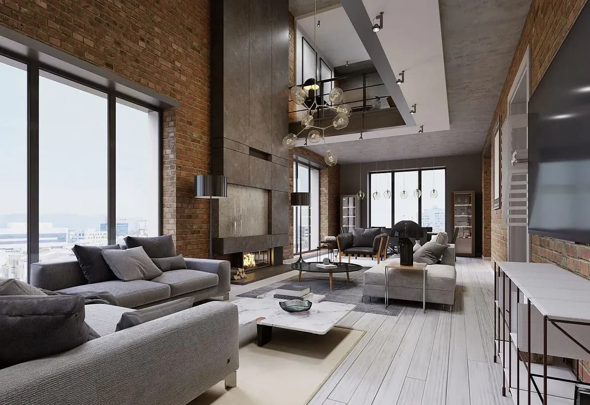 Jak oświetlić salon z antresolą, aby uniknąć ciemnych zakątków?