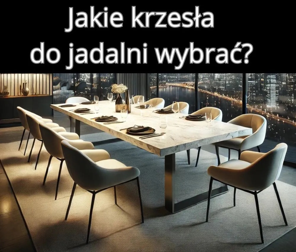 Jakie krzesła do jadalni wybrać, aby uniknąć niekomfortowych posiłków?